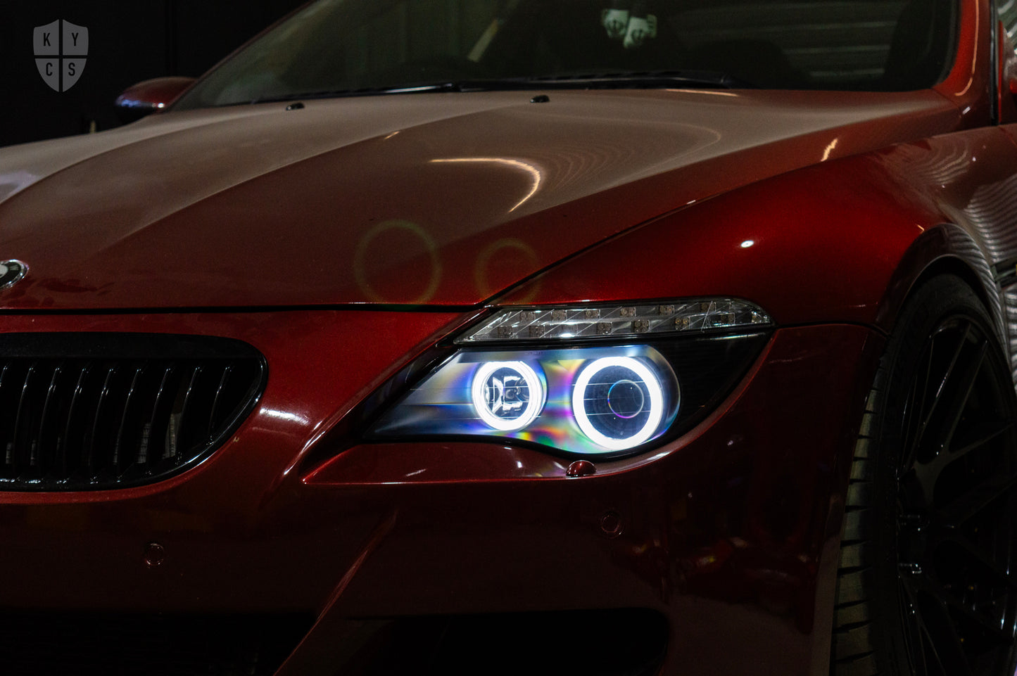 E63 E64 Pre LCI - Round Angel Eyes (6 Series & M6 Xenon Headlights)