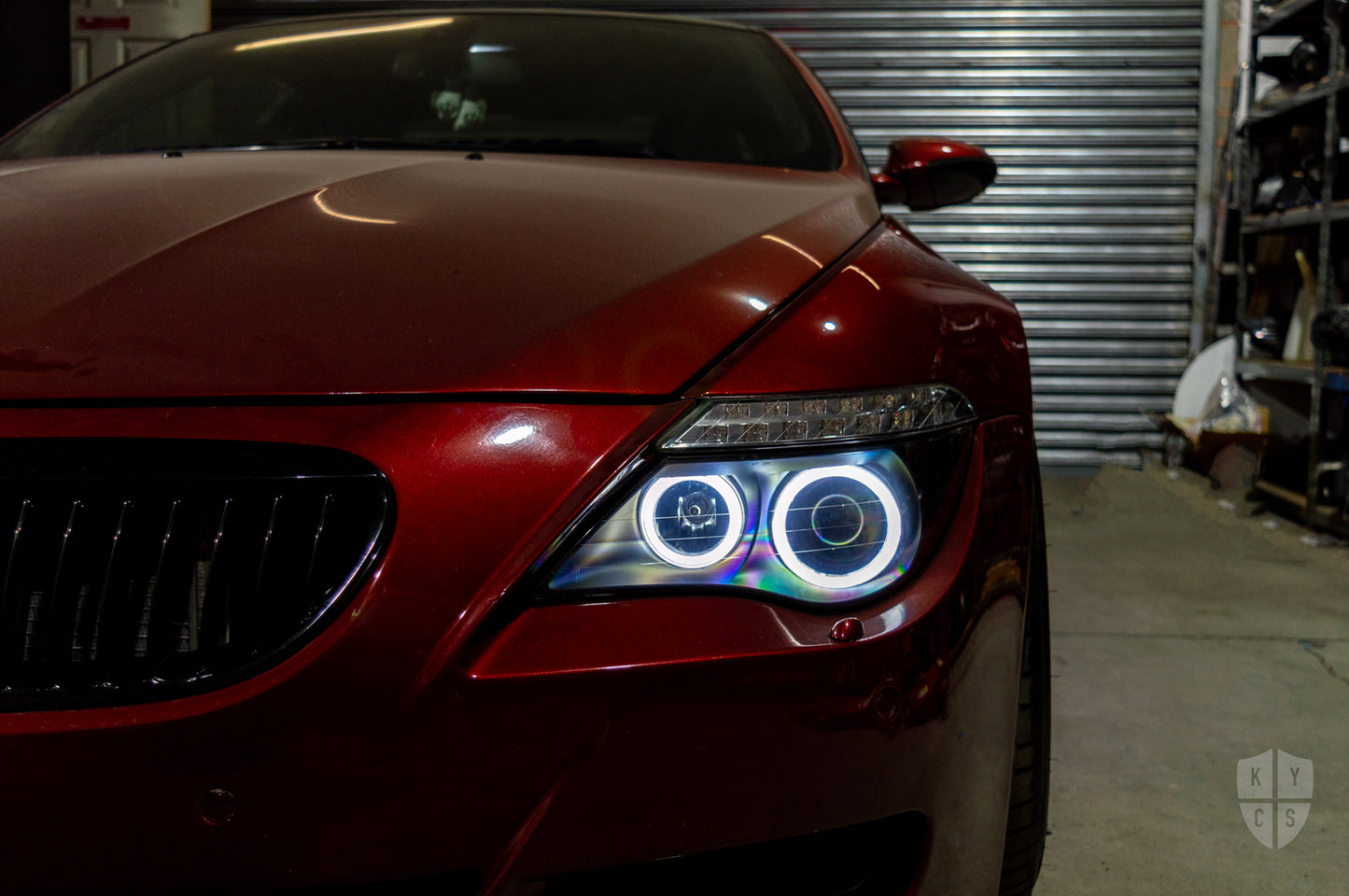 E63 E64 Pre LCI - Round Angel Eyes (6 Series & M6 Xenon Headlights)