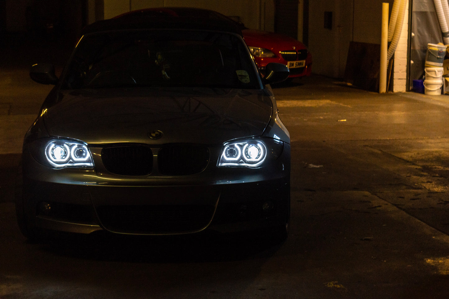 E87 & E81 E82 E88 Pre LCI - DTM Angel Eyes (BMW 1 Series & 1M Halogen Headlights)