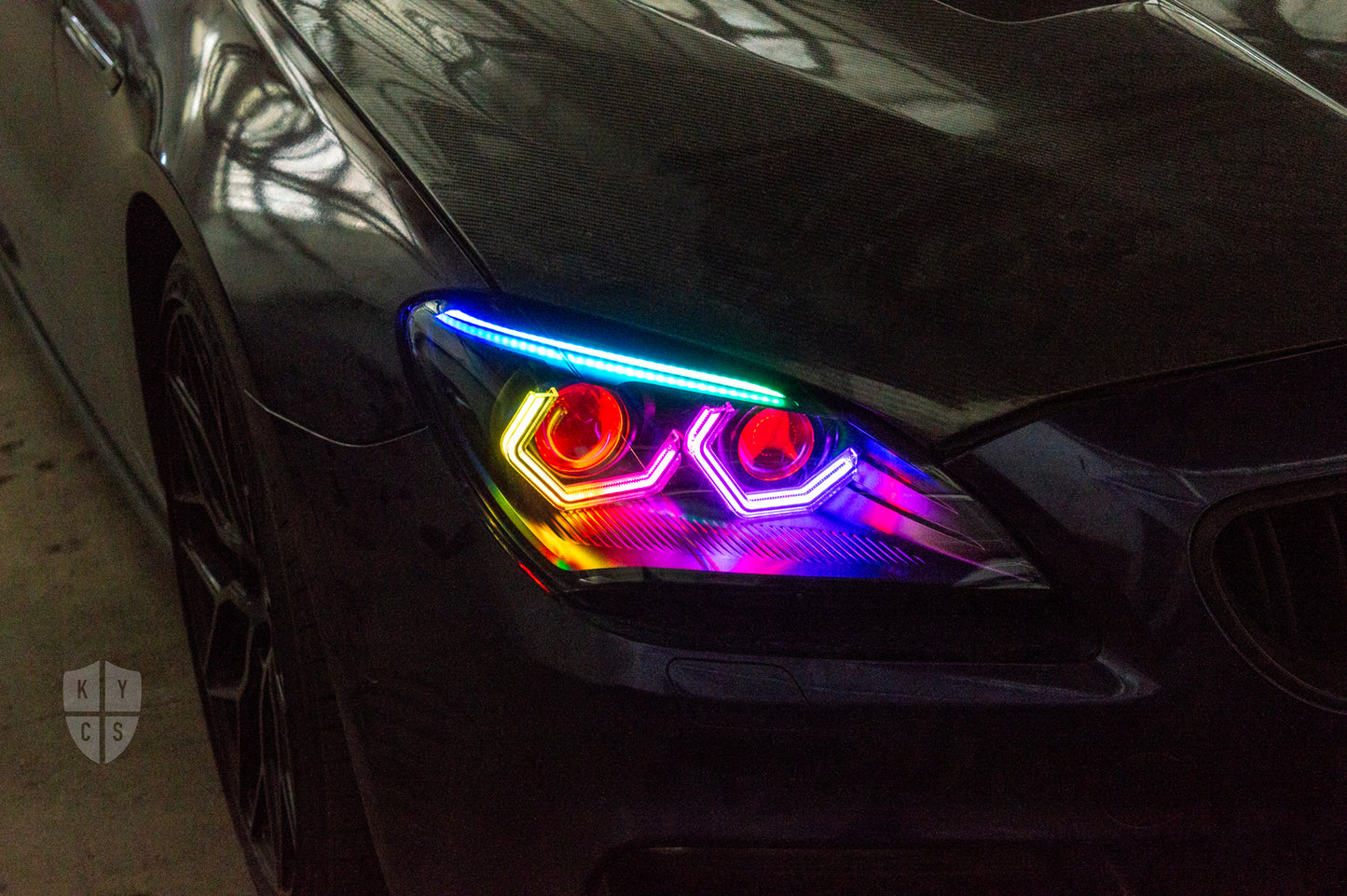 F06 F12 F13 - Vision Angel Eyes (6 Series & M6 Xenon Headlights)