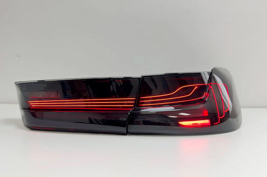 BayOptiks - BMW G20 3 Series & M3 Tail Lights - CSL Laser Style (Smoked)