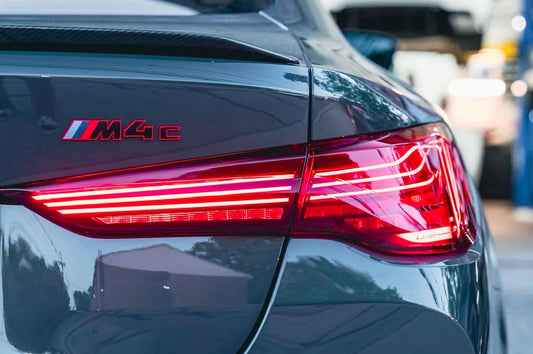 BayOptiks - BMW G22 4 Series & M4 Tail Lights - CSL Laser Style (Red)