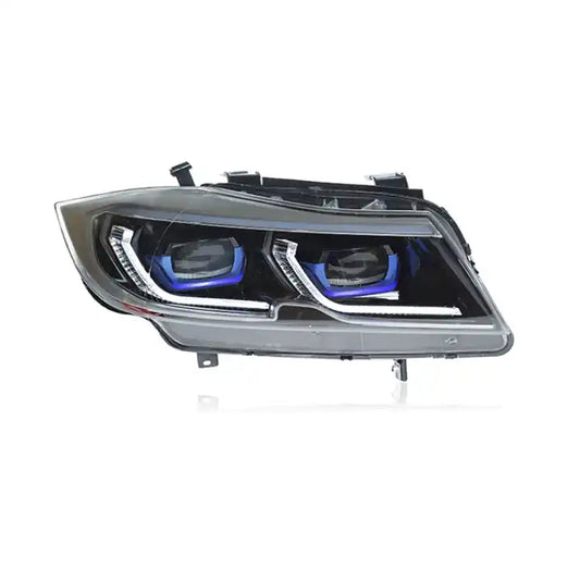 BMW 3 Series (E90 E91) - Complete Replacement Angel Eye Headlights (F90 Style)