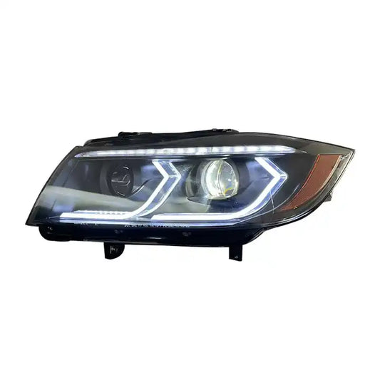 BMW 3 Series (E90 E91) - Complete Replacement Angel Eye Headlights (F90 Sequential Style)