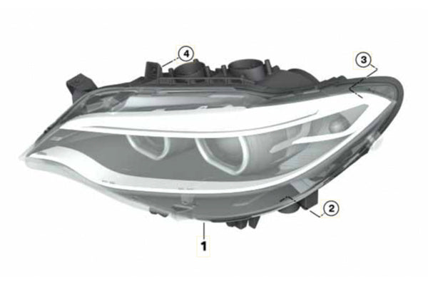 New BMW OEM Headlights - F22 F23 F87 (Pre LCI - Halogen)