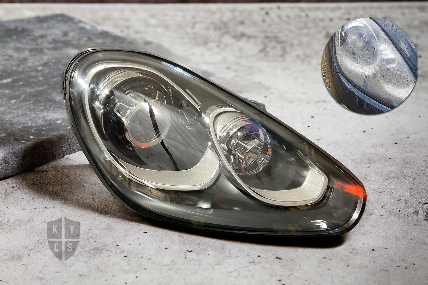 Porsche Headlight Lens Replacement