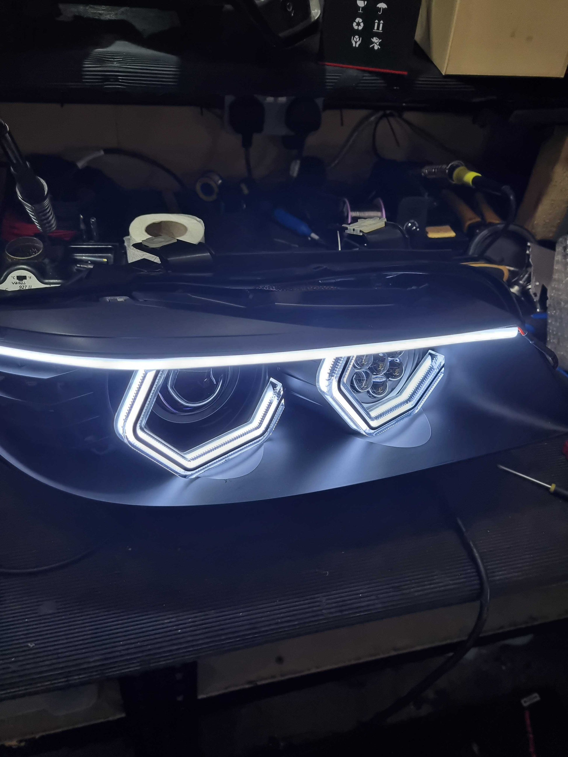 BMW E90/E91 Pre-LCI Headlights - Bavgruppe Designs