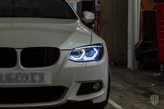 E92 E93 LCI - Vision Angel Eyes (3 Series Xenon Headlights)