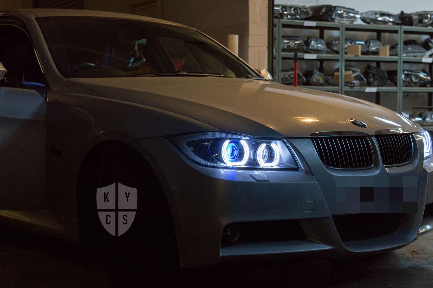 Headlight options on the above vehicle: KYCS (switchback) angel eyes | Classic blackout | Upgraded high beam (high beam LED unit array style) | Blue demon eye | New headlight plastic lenses/covers | LED indicators