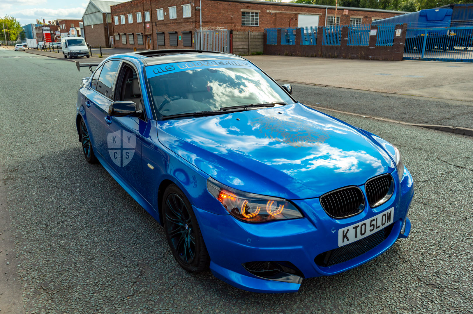 Headlight options on the above vehicle: BavGruppe Design (colour changing) angel eyes | Classic blackout | Upgraded high beam (high beam LED unit array style) | New headlight plastic lenses/covers