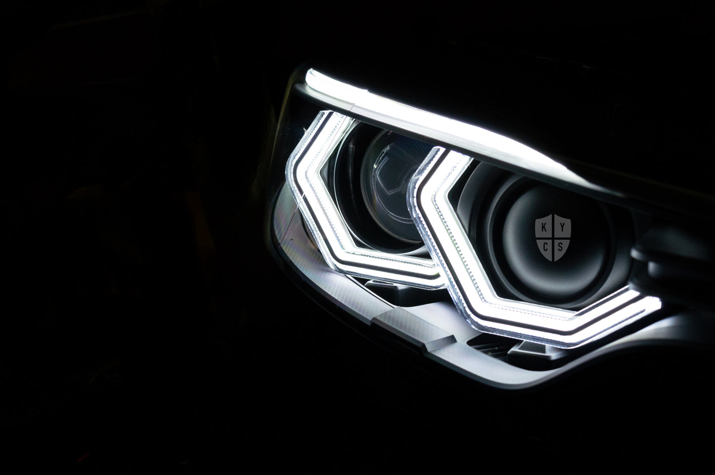 F32 F33 F36 F80 F82 F83 Pre LCI - Vision Angel Eyes (4 Series & M3 M4 Xenon Headlights)