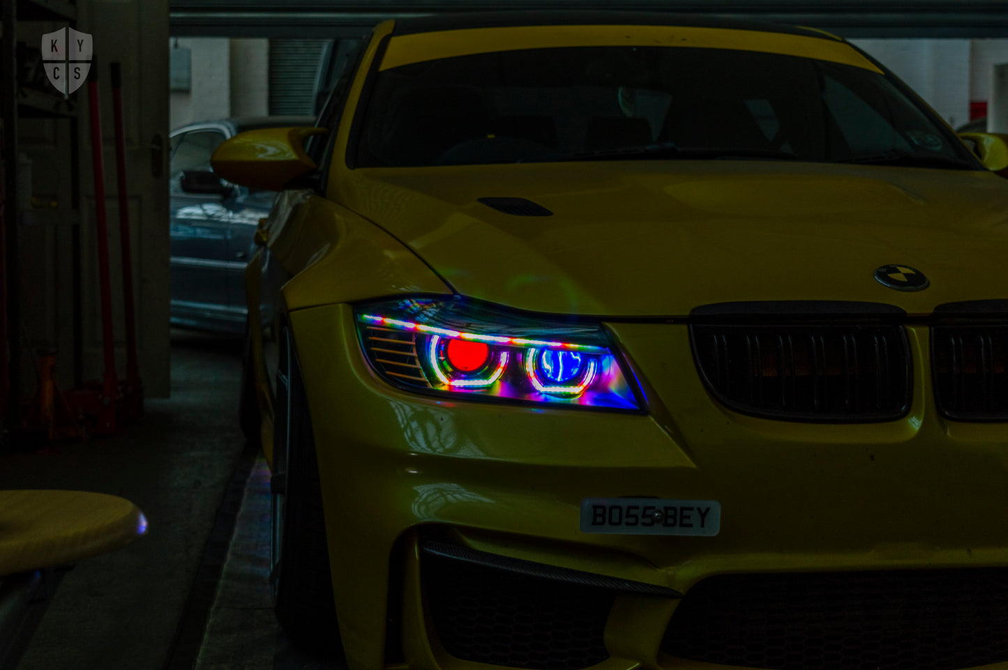 E90 E91 LCI - 3/4 DTM Angel Eyes (3 Series Halogen Headlights)