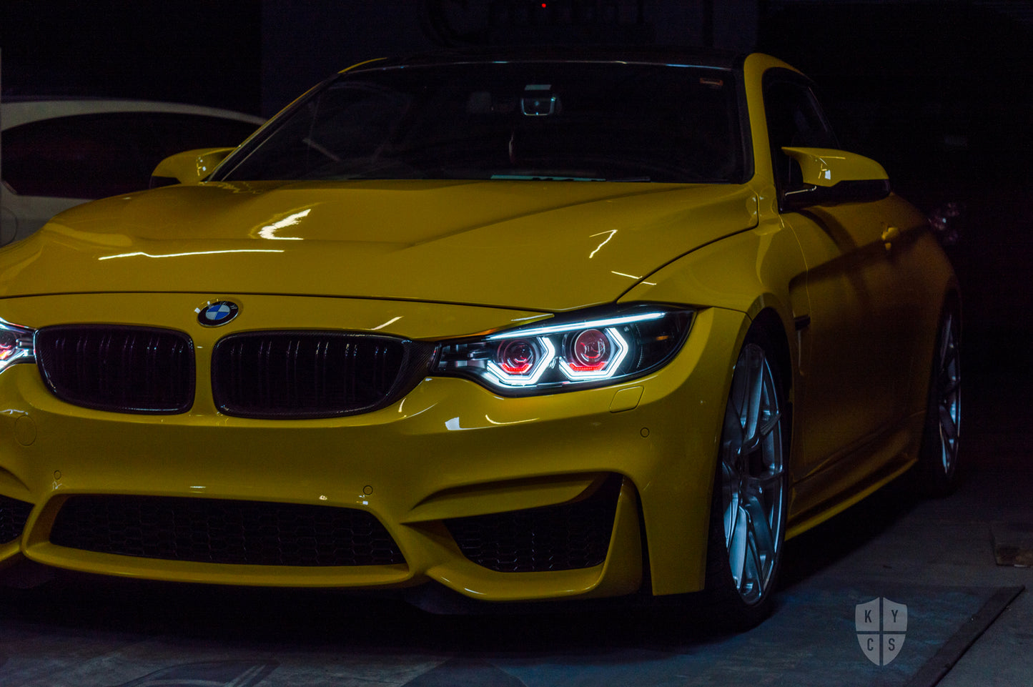 F32 F33 F36 F80 F82 F83 Pre LCI - Vision Angel Eyes (4 Series & M3 M4 Xenon Headlights)