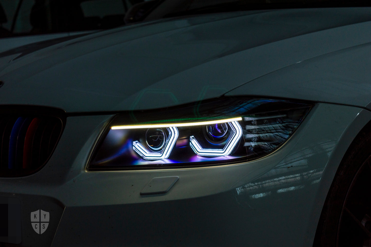 E90 E91 LCI - Vision Angel Eyes (3 Series Xenon Headlights)