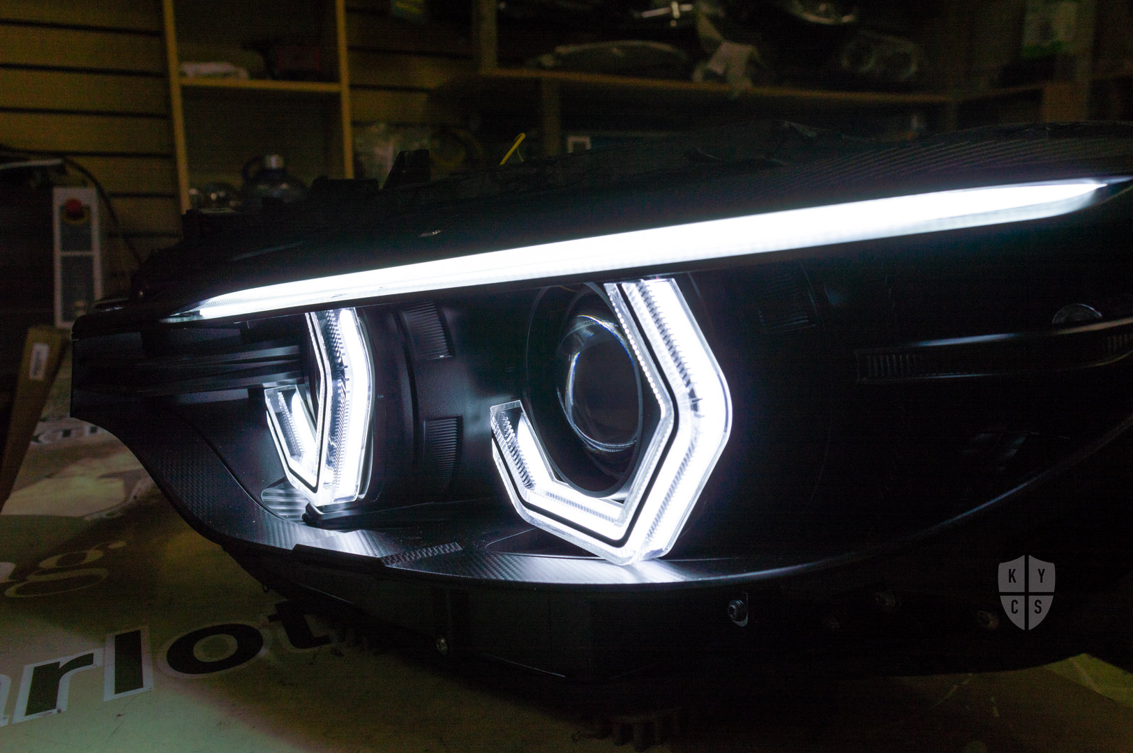 Spec for the above headlights pictured: BavGruppe Design Vision Angel Eyes (White) • Classic Blackout • BavGruppe Design LED Switchback Eyebrow • LED Indicator