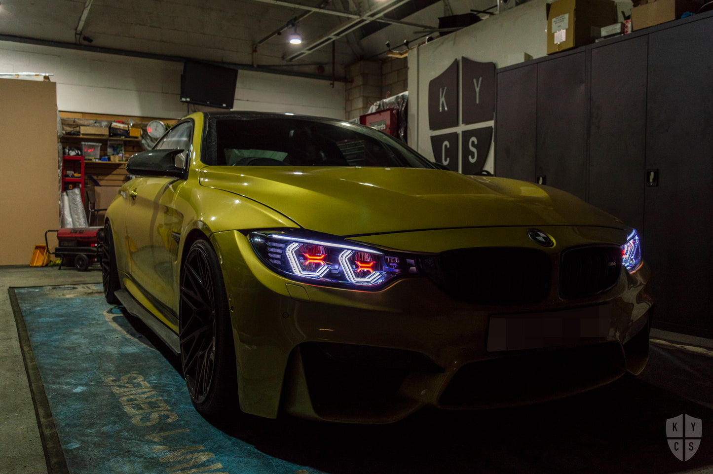 F32 F33 F36 F80 F82 F83 Pre LCI - Vision Concept Angel Eyes (4 Series & M3 M4 Adaptive LED Headlights)