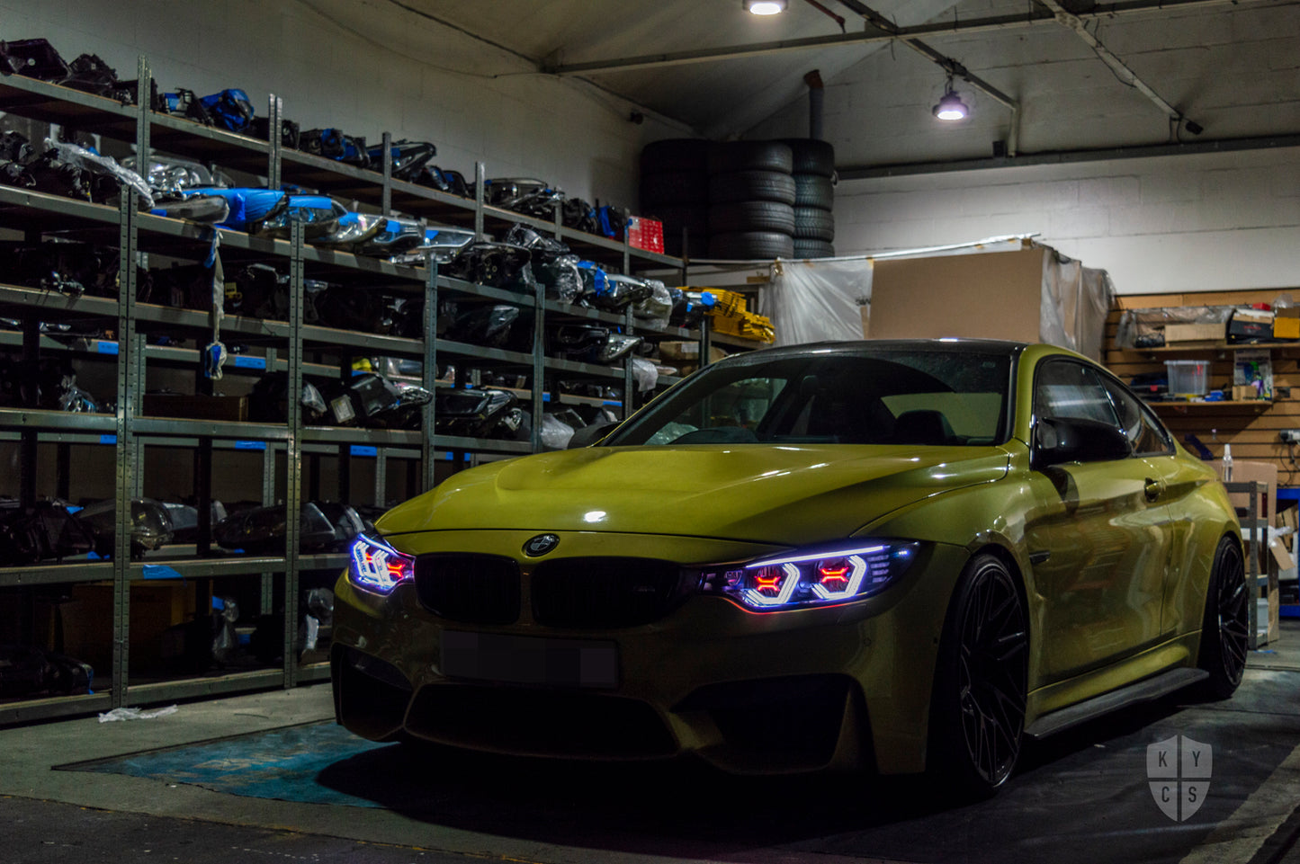 F32 F33 F36 F80 F82 F83 Pre LCI - Vision Concept Angel Eyes (4 Series & M3 M4 Adaptive LED Headlights)