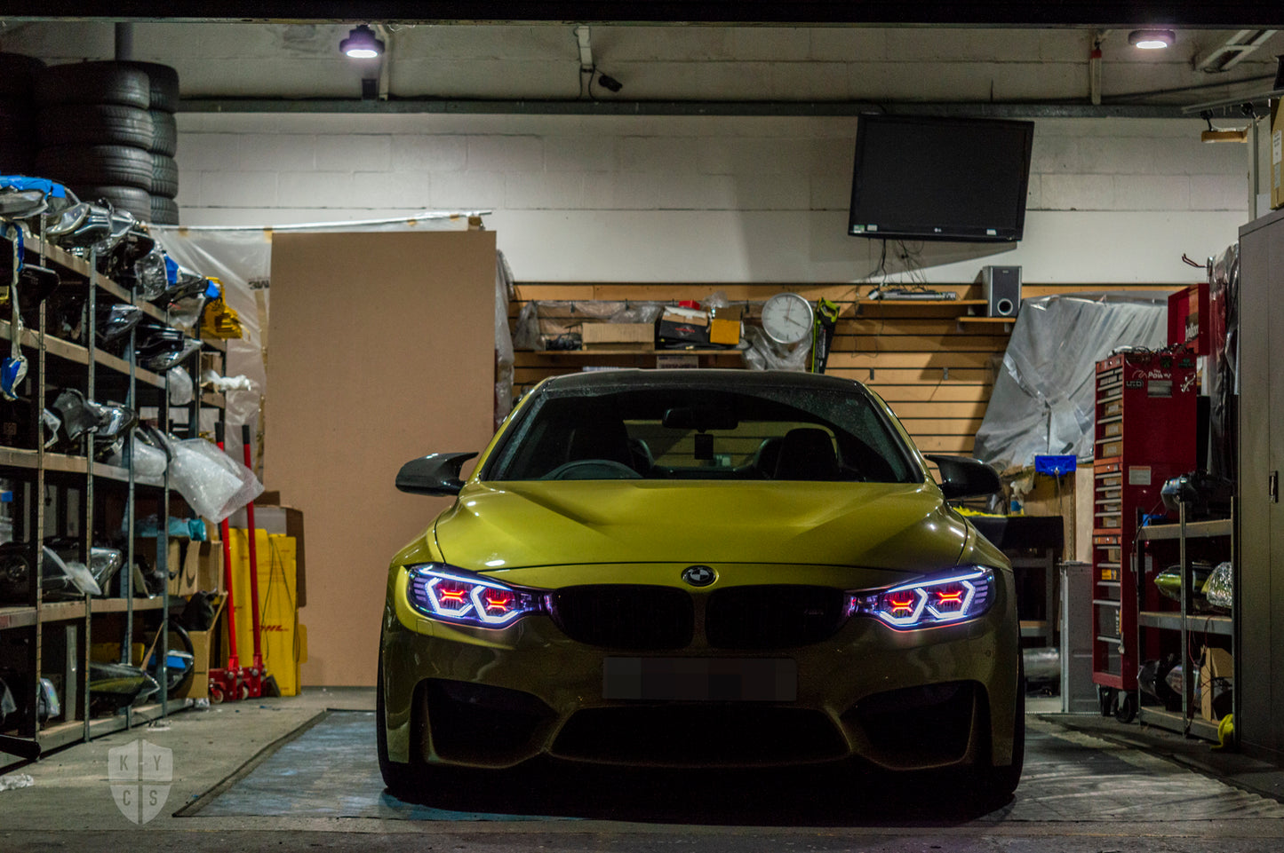 F32 F33 F36 F80 F82 F83 Pre LCI - Vision Concept Angel Eyes (4 Series & M3 M4 Adaptive LED Headlights)