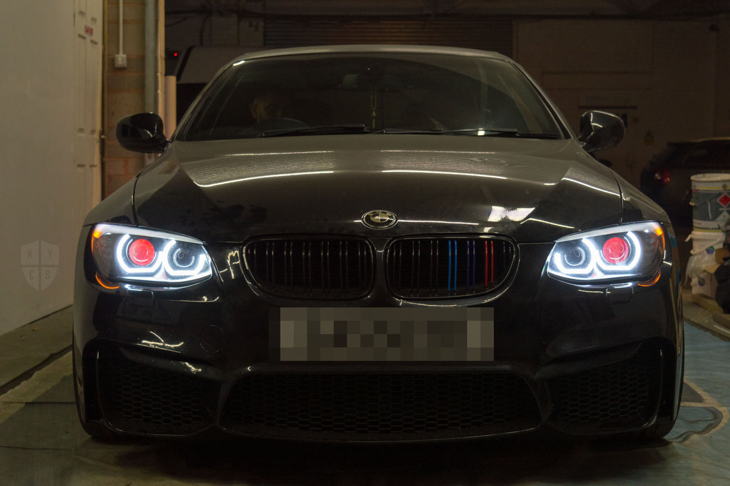 E92 E93 LCI - 3/4 DTM Angel Eyes (3 Series Xenon Headlights)