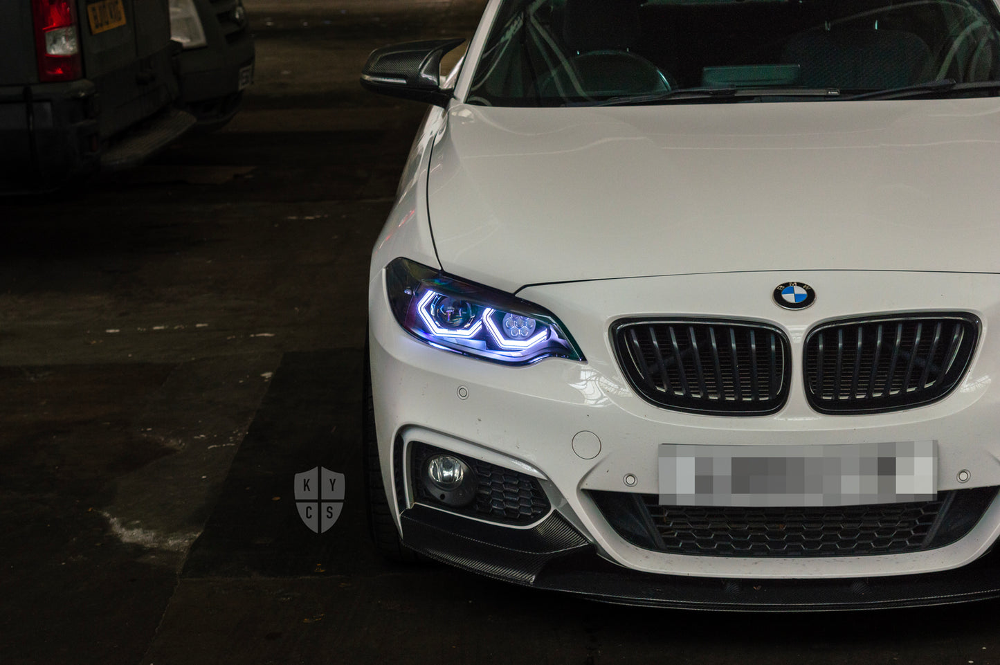 F22 F23 F87 - Vision Angel Eyes (BMW 2 Series & M2 Halogen Headlights)