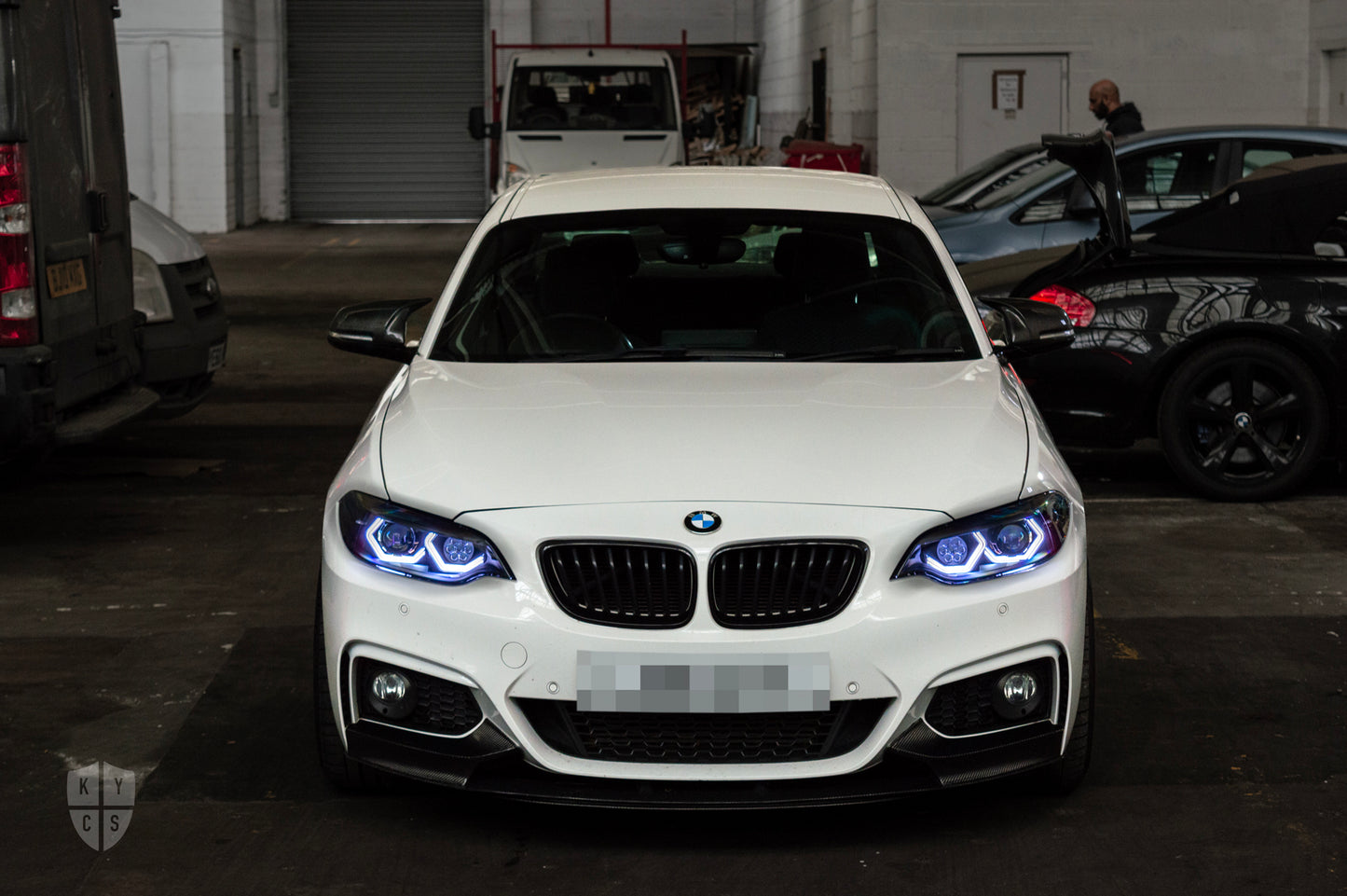 F22 F23 F87 - Vision Angel Eyes (BMW 2 Series & M2 Halogen Headlights)