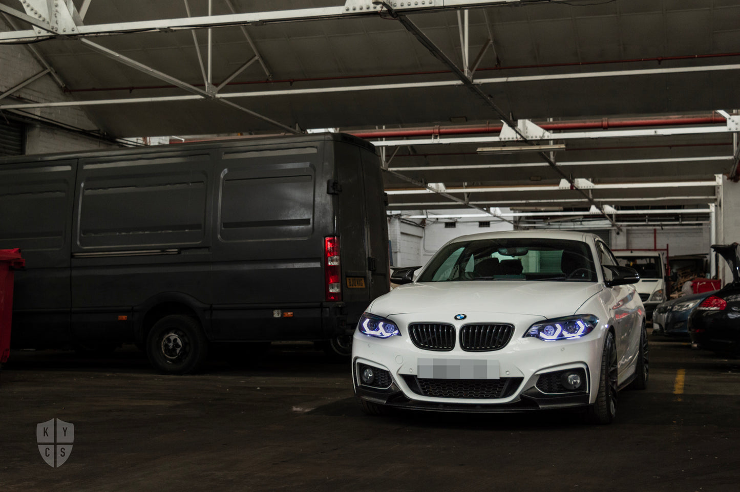 F22 F23 F87 - Vision Angel Eyes (BMW 2 Series & M2 Halogen Headlights)