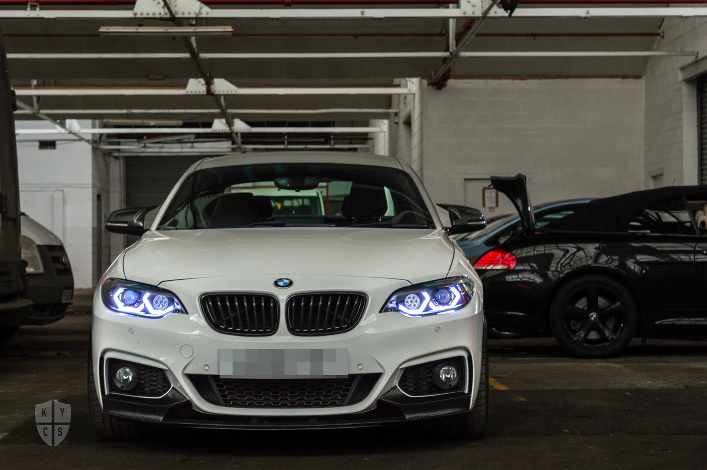 F22 F23 F87 - Vision Angel Eyes (BMW 2 Series & M2 Halogen Headlights)