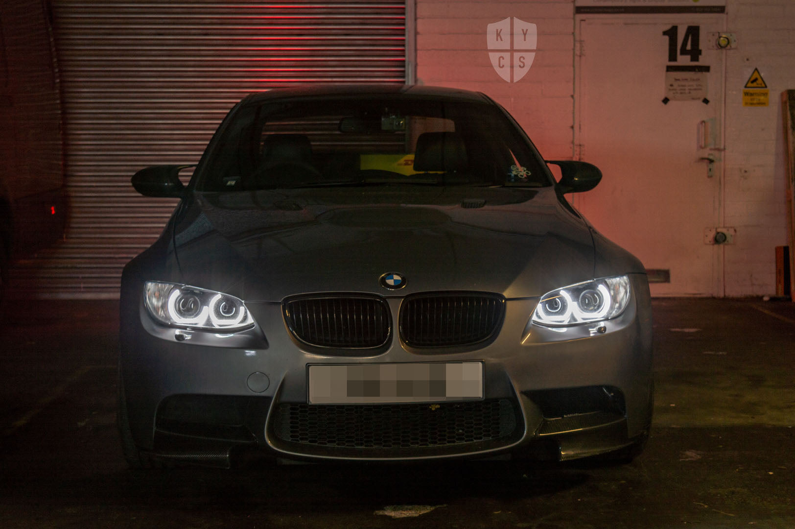 KYCS Gxx Angel Eyes (White) • Classic Blackout • G5 Projector Upgrade • Osram CBI Bulbs • LED Indicator 