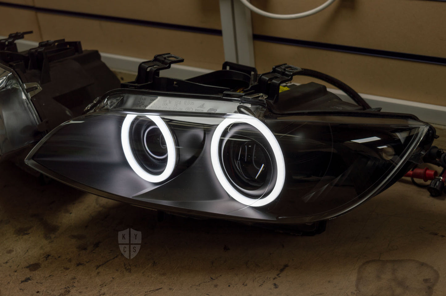 Prebuilt headlights with new lenses