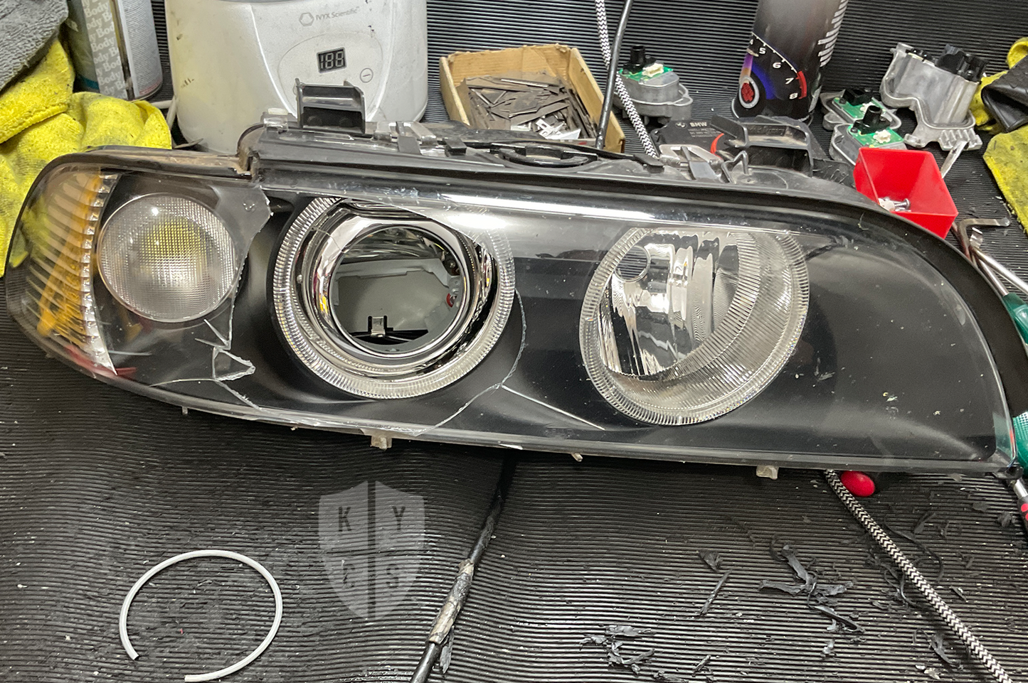 BMW Headlight Lens Replacement