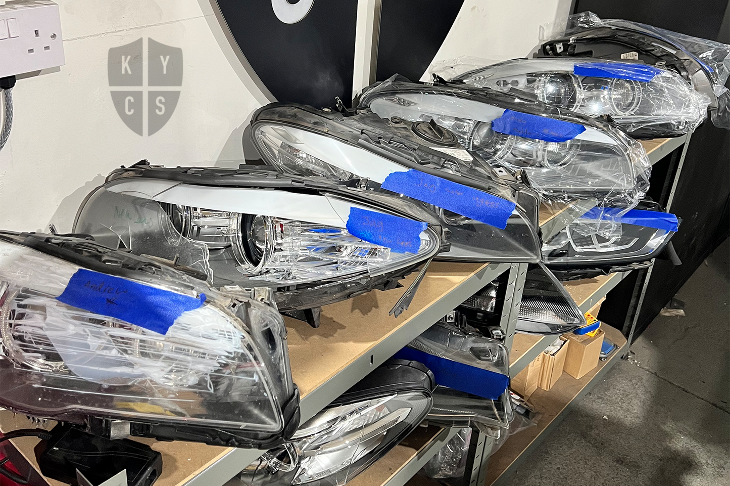 BMW F10/F11/F07 Headlight Refurbishment & Repair From Water Damage