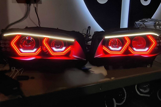 F10 F11 Pre LCI - Vision Angel Eyes (5 Series & M5 Xenon Headlights)