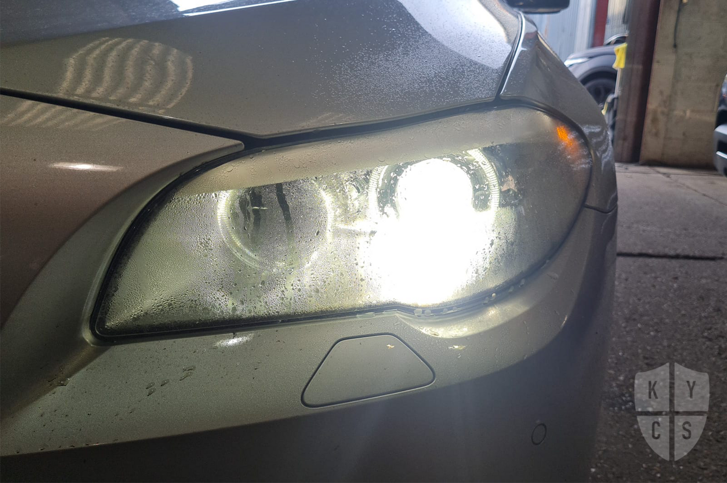 BMW F10/F11/F07 Headlight Refurbishment & Repair From Water Damage