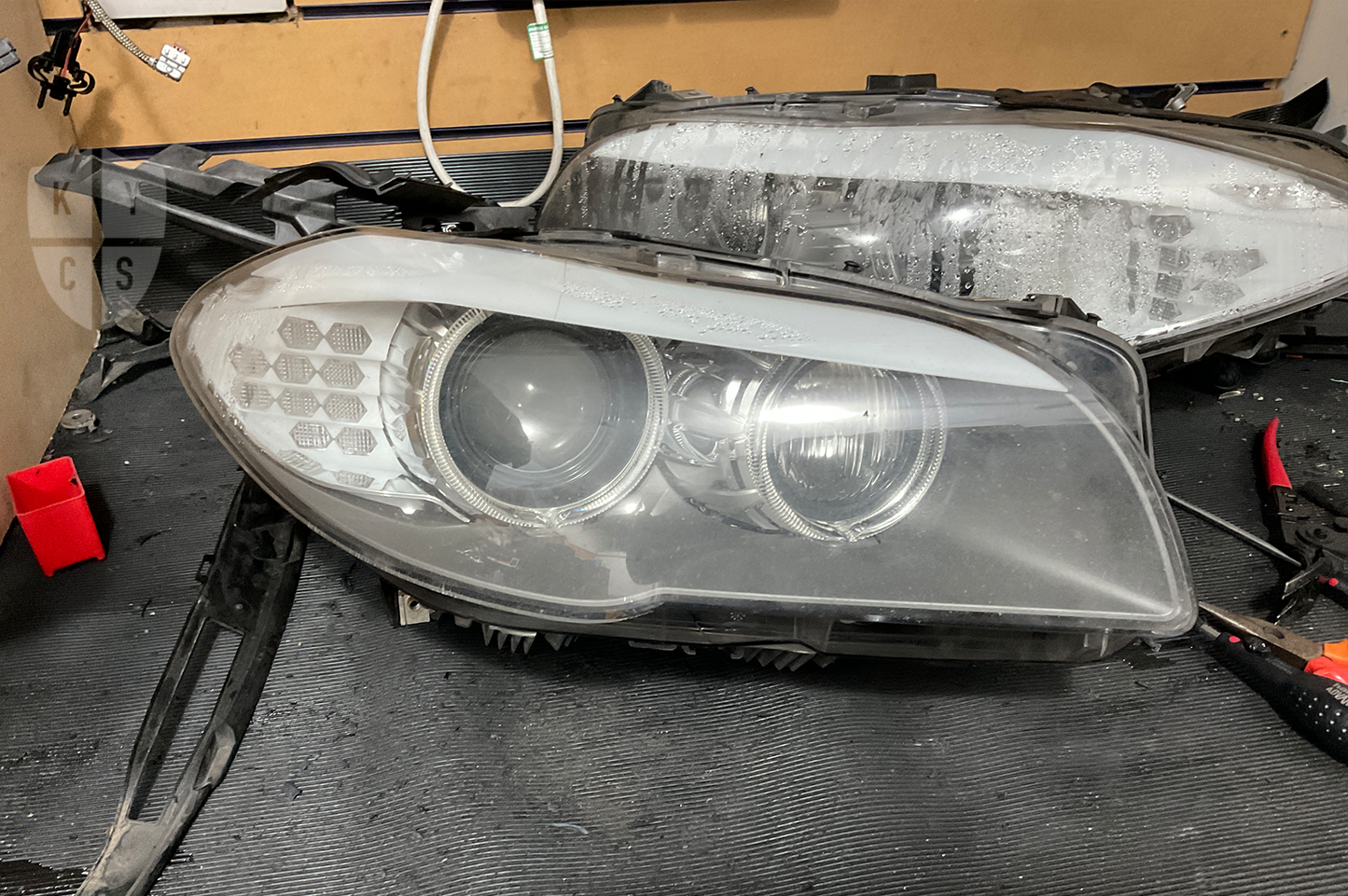 BMW F10/F11/F07 Headlight Refurbishment & Repair From Water Damage