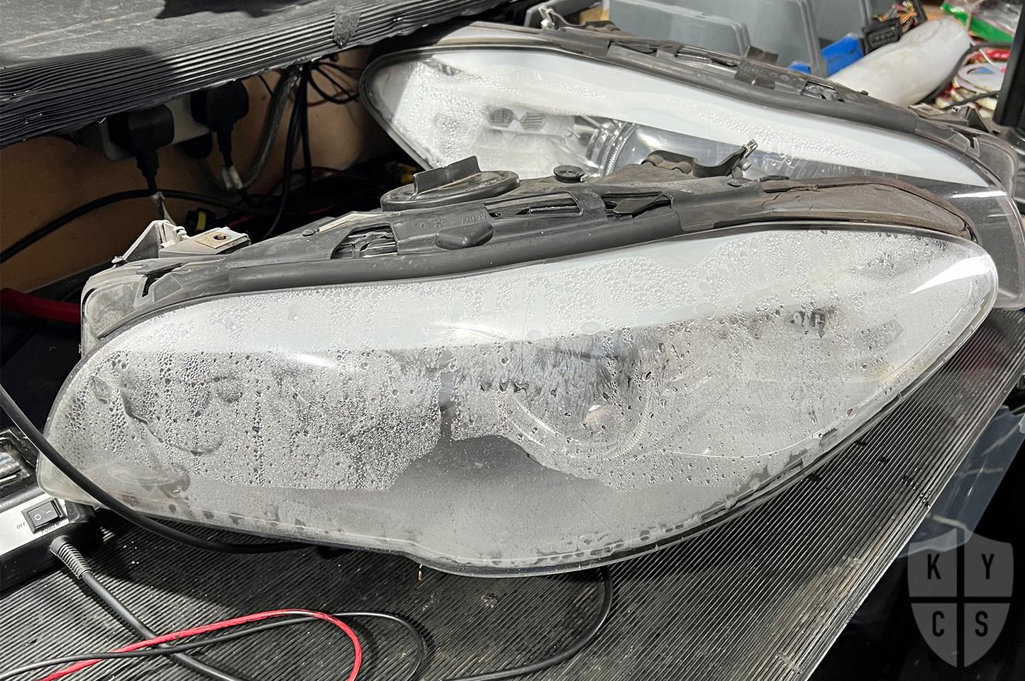 BMW F10/F11/F07 Headlight Refurbishment & Repair From Water Damage