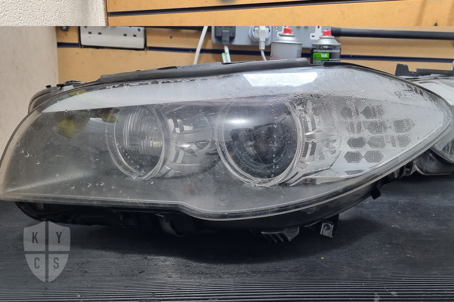 BMW F10/F11/F07 Headlight Refurbishment & Repair From Water Damage