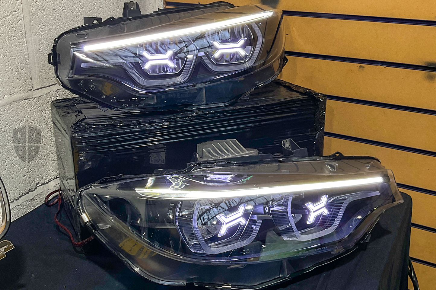 F32 F33 F36 F80 F82 F83 LCI - Full X Blackout (4 Series & M3 M4 Adaptive LED Headlights)