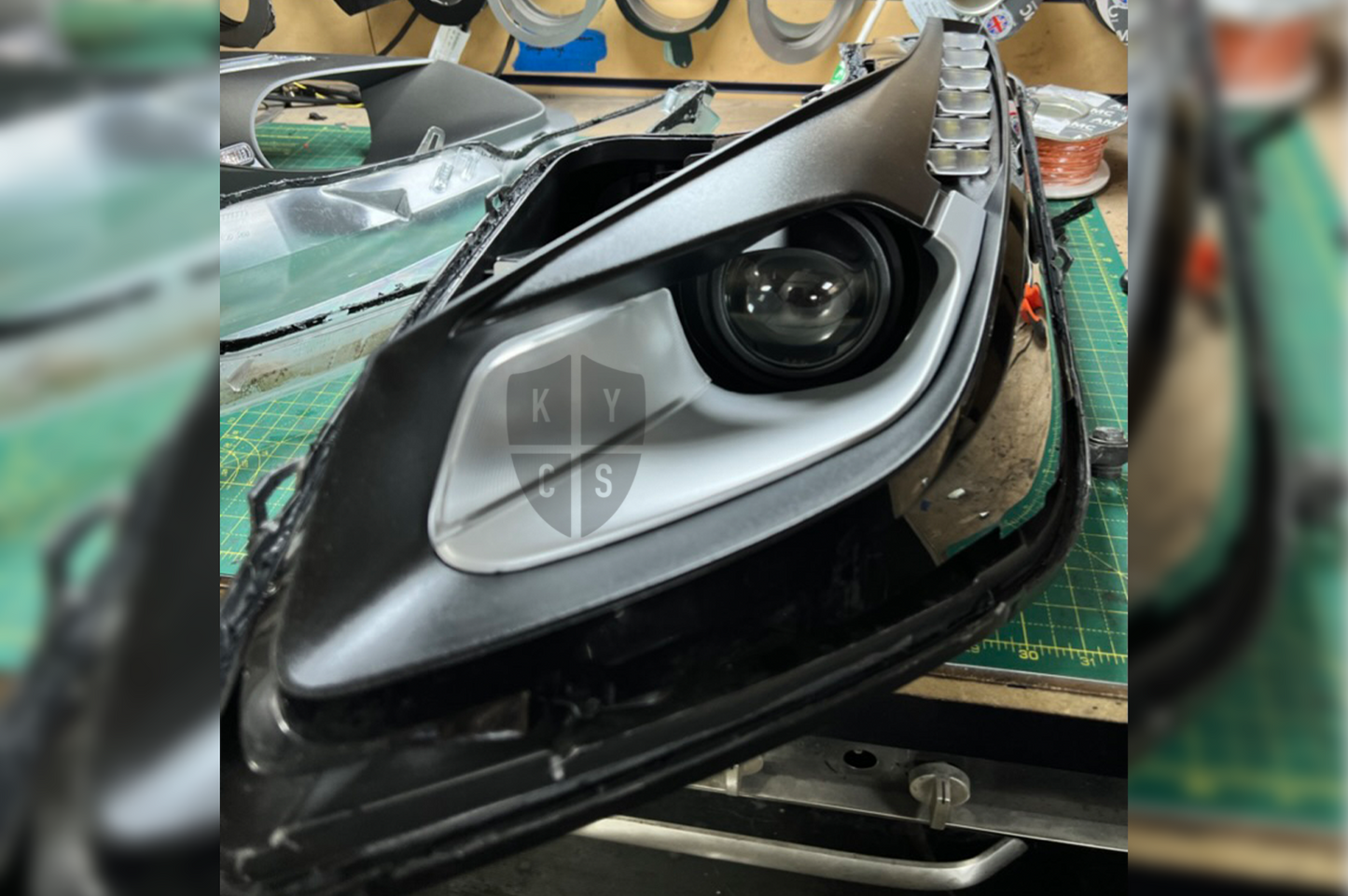 Ferrari Headlight Lens Replacement