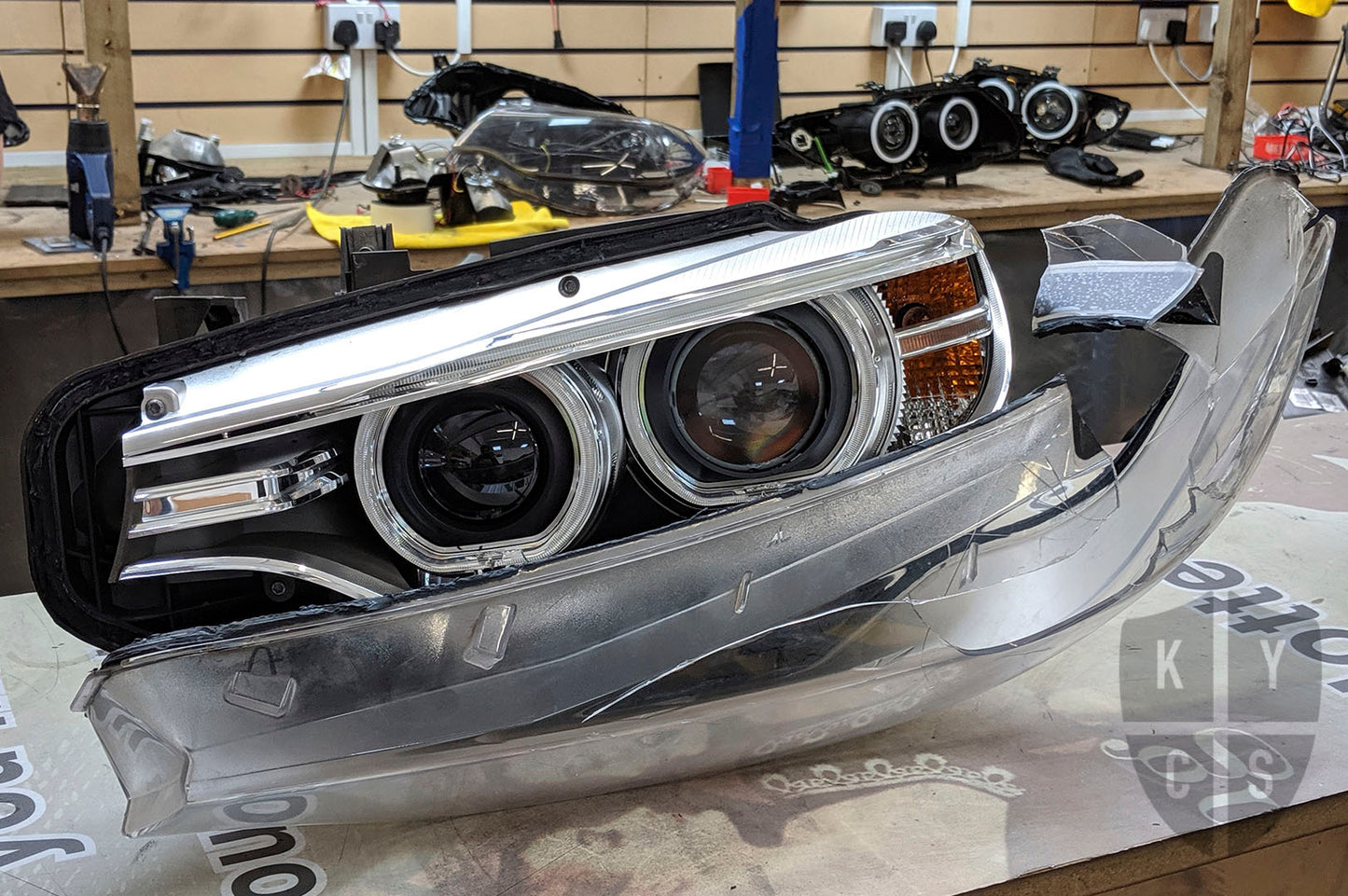 BMW Headlight Lens Replacement