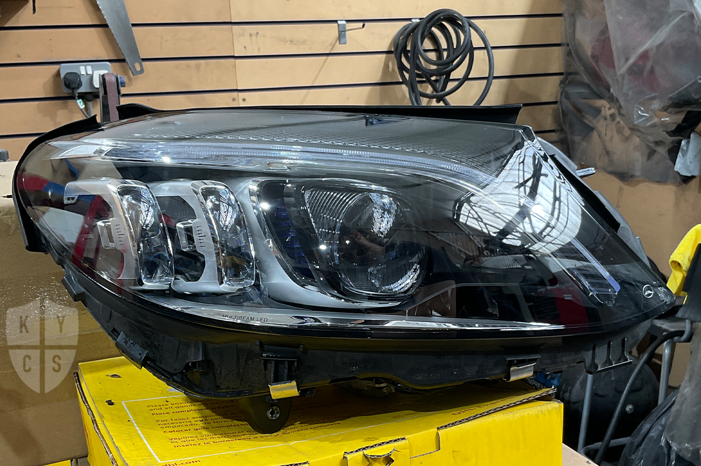 Mercedes Headlight Lens Replacement