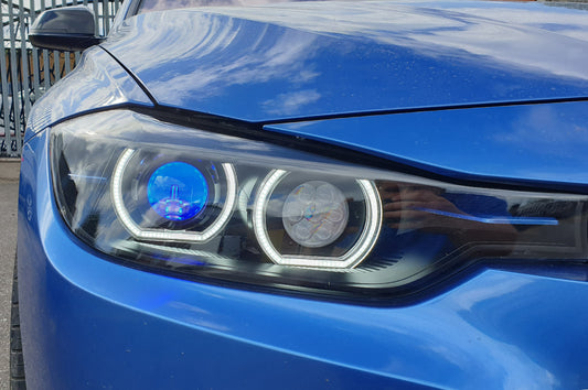 F30 F31 Pre LCI - DTM Angel Eyes (3 Series Halogen Headlights)